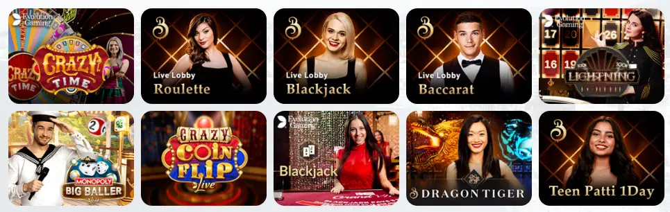 Jeux de casino en direct EURO PALACE CASINO
