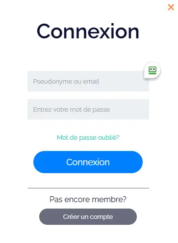 Connexion des membres du Euro Palace Casino